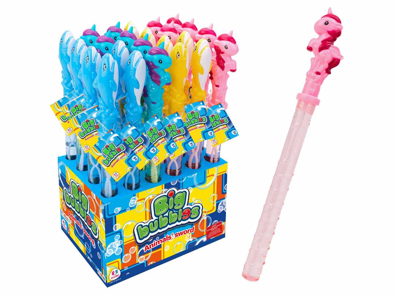 Big bubbles spada bolle sapone squalo/unicor 118ml