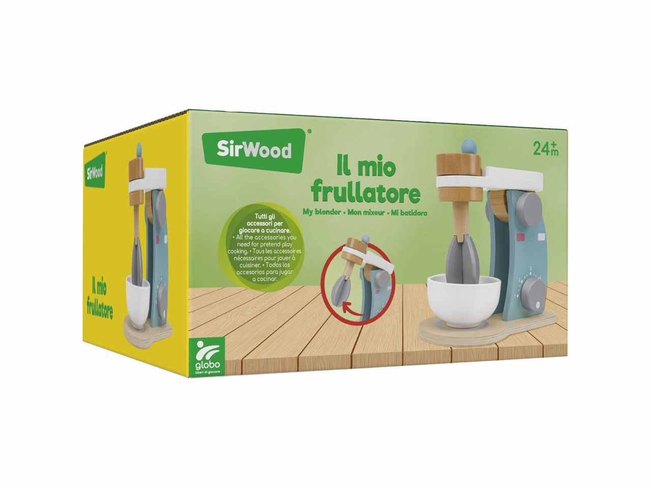 Frullatore in legno 41615