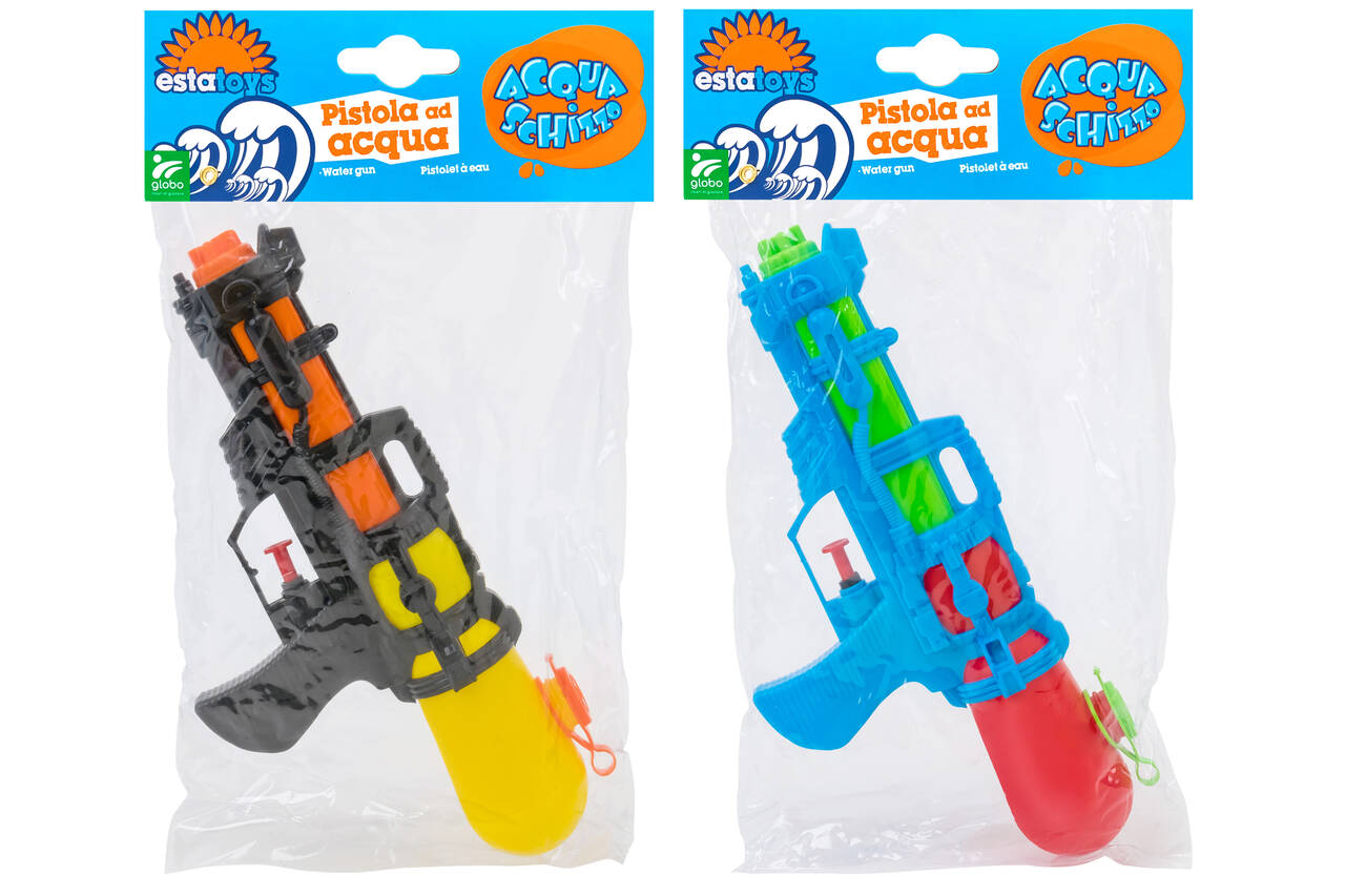 Pistola acqua spruzzo 26cm - disponibile in 2 colori