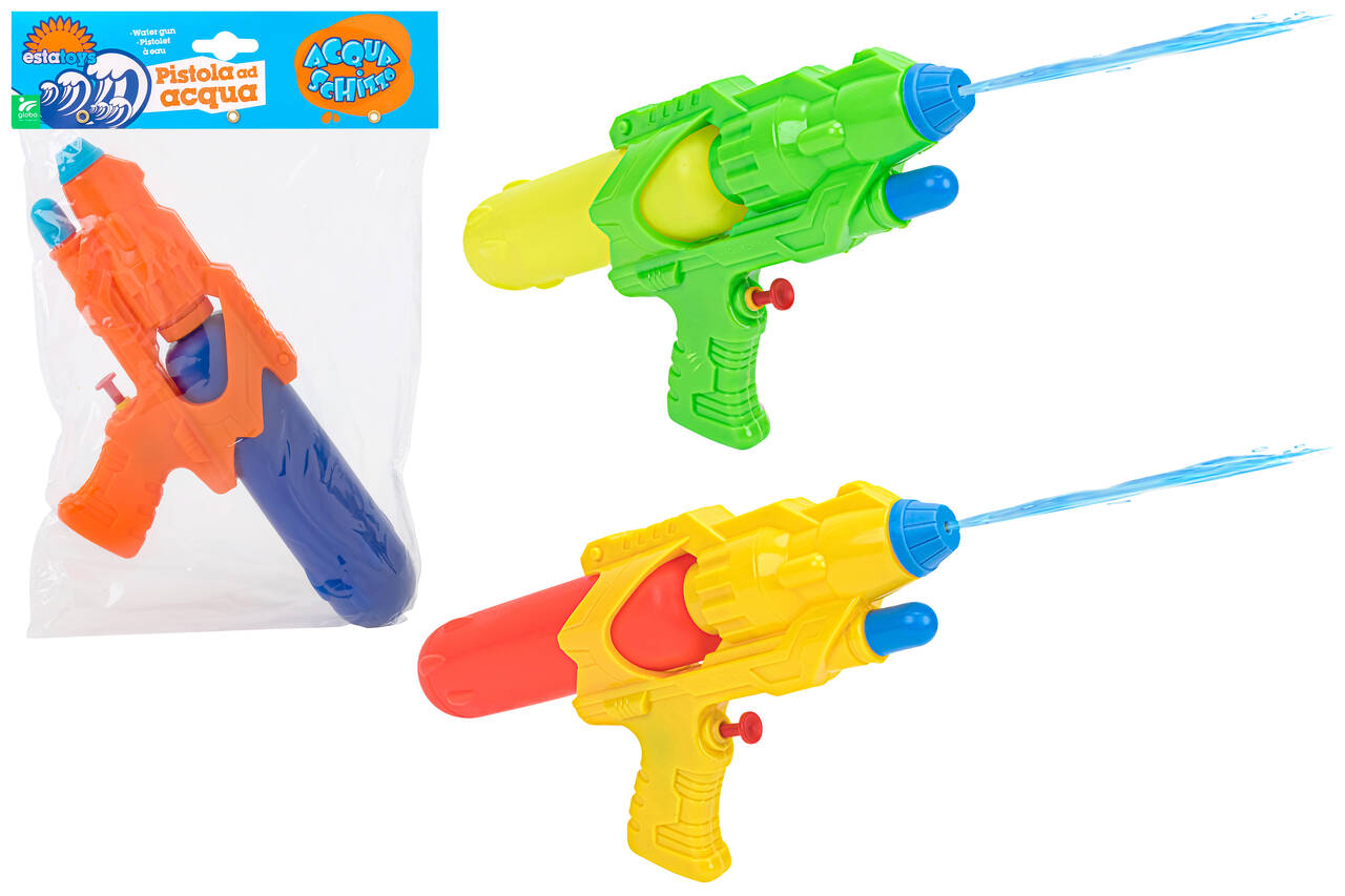 Pistola acqua spruzzo 26cm - disponibile in 3 colori