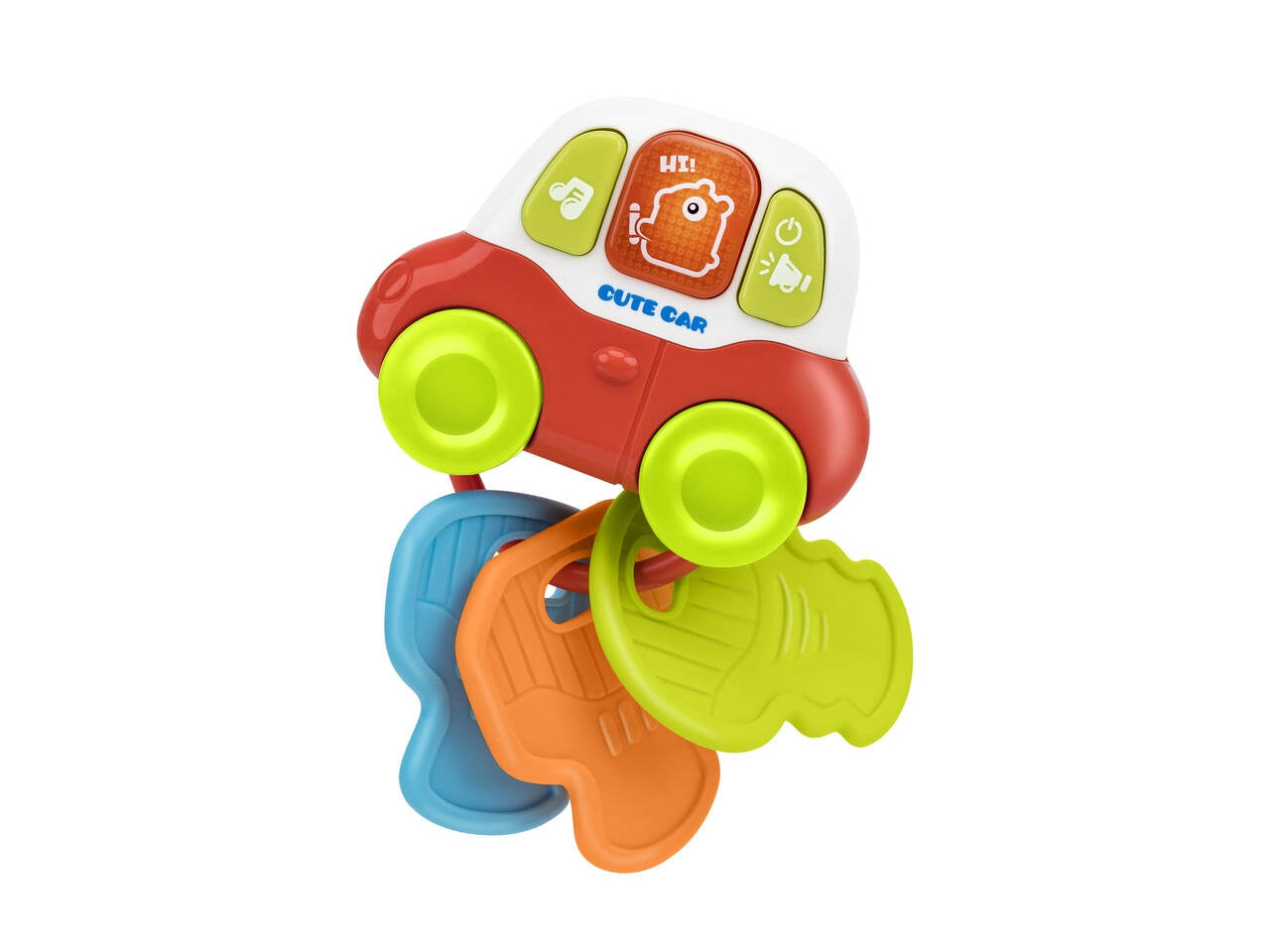 Vitamina G batteria macchinina musicale con chiavi musiche