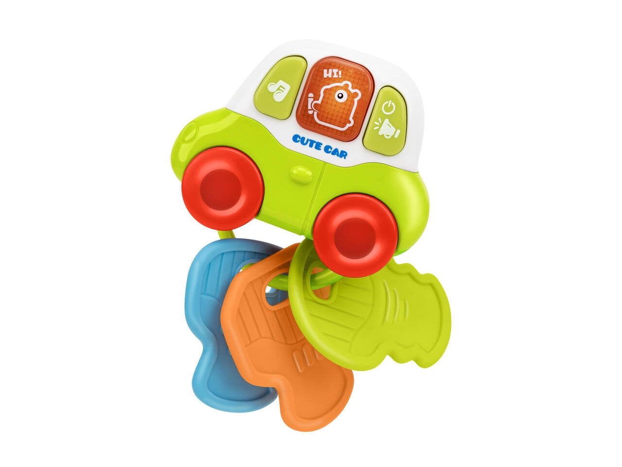 Vitamina G batteria macchinina musicale con chiavi musiche