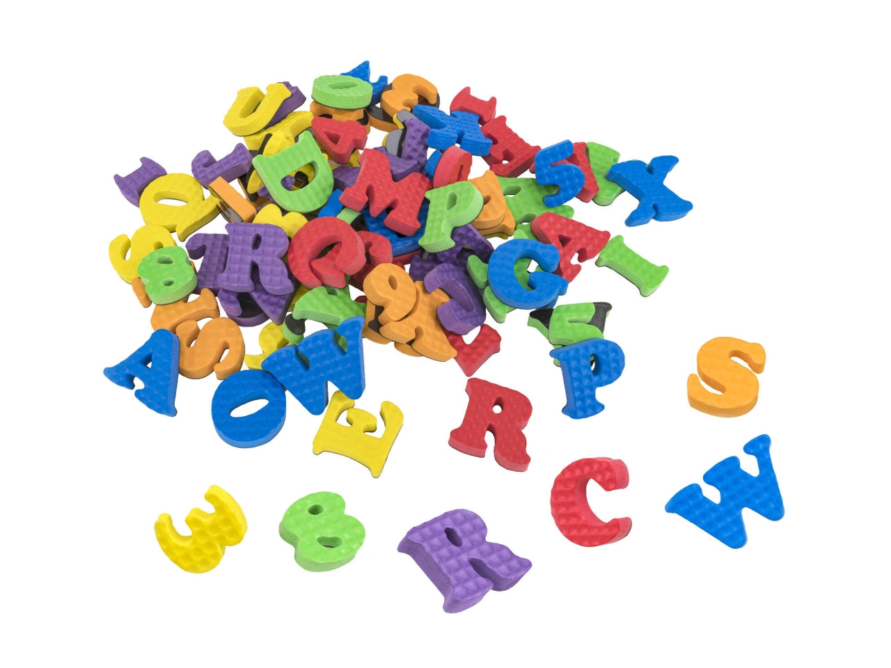 Vitamina G barattolo lettere e numeri eva magnetici set da 78 pezzi