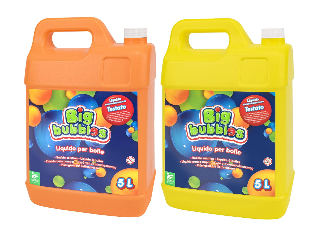 Big bubbles bolle di sapone 5lt ricarica assortiti