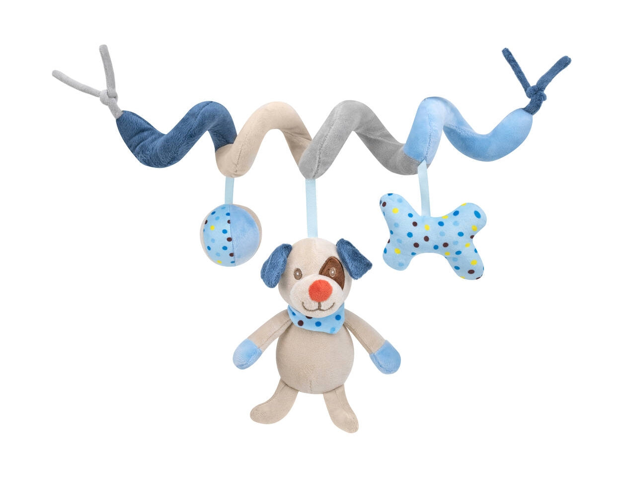 Vitamina G spirale attivita' passeggino con sonaglio in 2 assortimenti