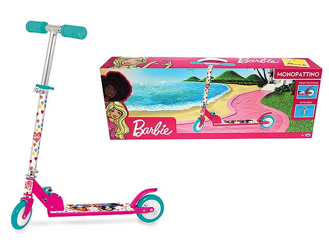 Barbie monopattino cm 65,freno 44872