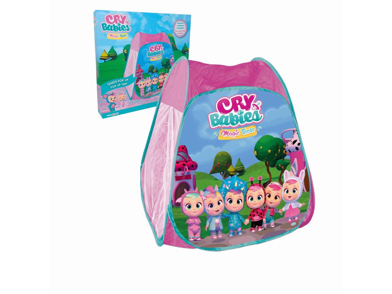 Cry babies - tenda pop up 80x80x90 cm $