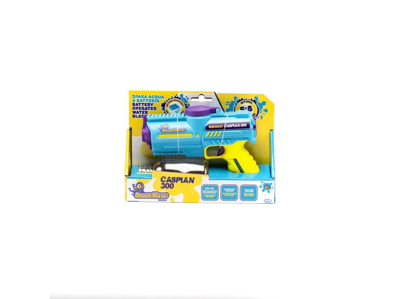 Splashmatic - caspian 300 pistola spara acqua a batteria