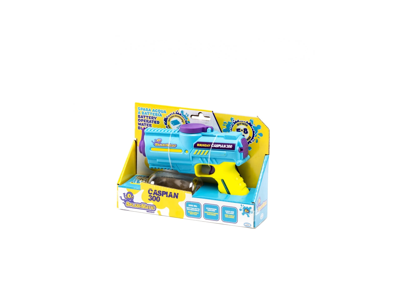 Splashmatic - caspian 300 pistola spara acqua a batteria
