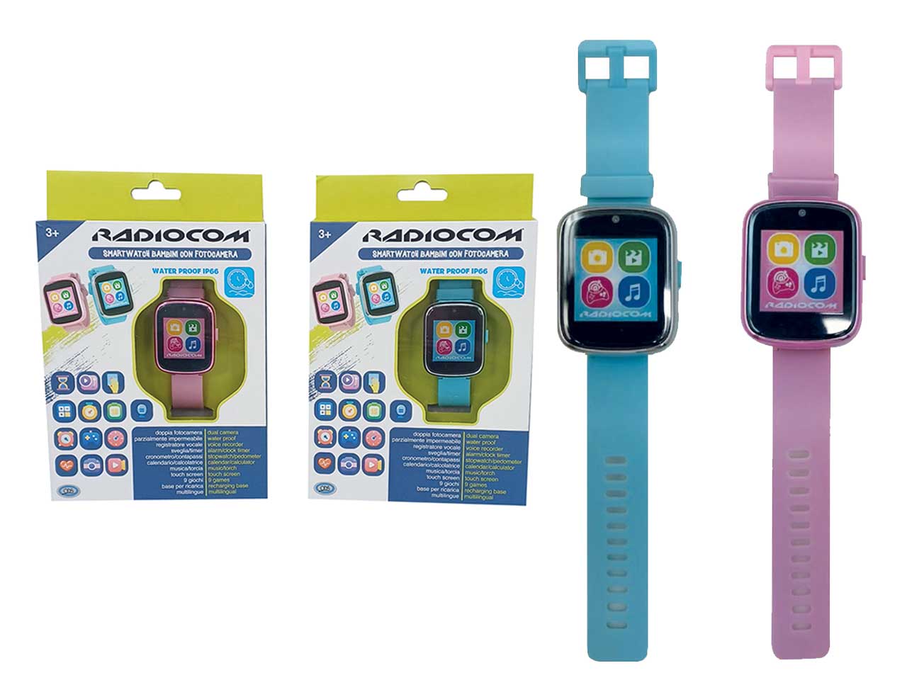 Radiocom smartwatch bambini con camera wp 512 mb