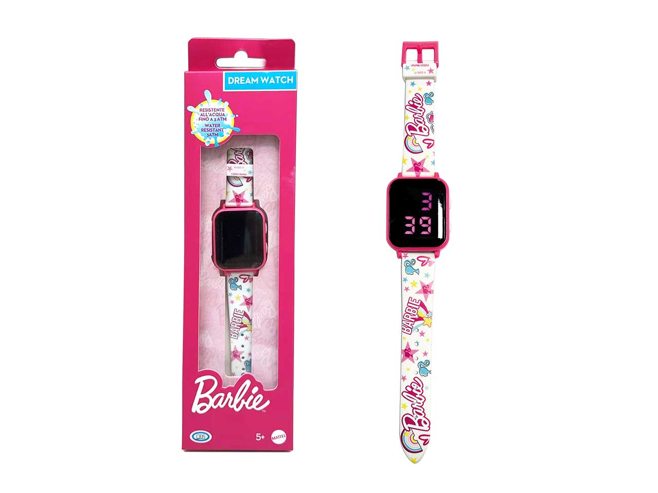 Barbie orologio digitale led wr3