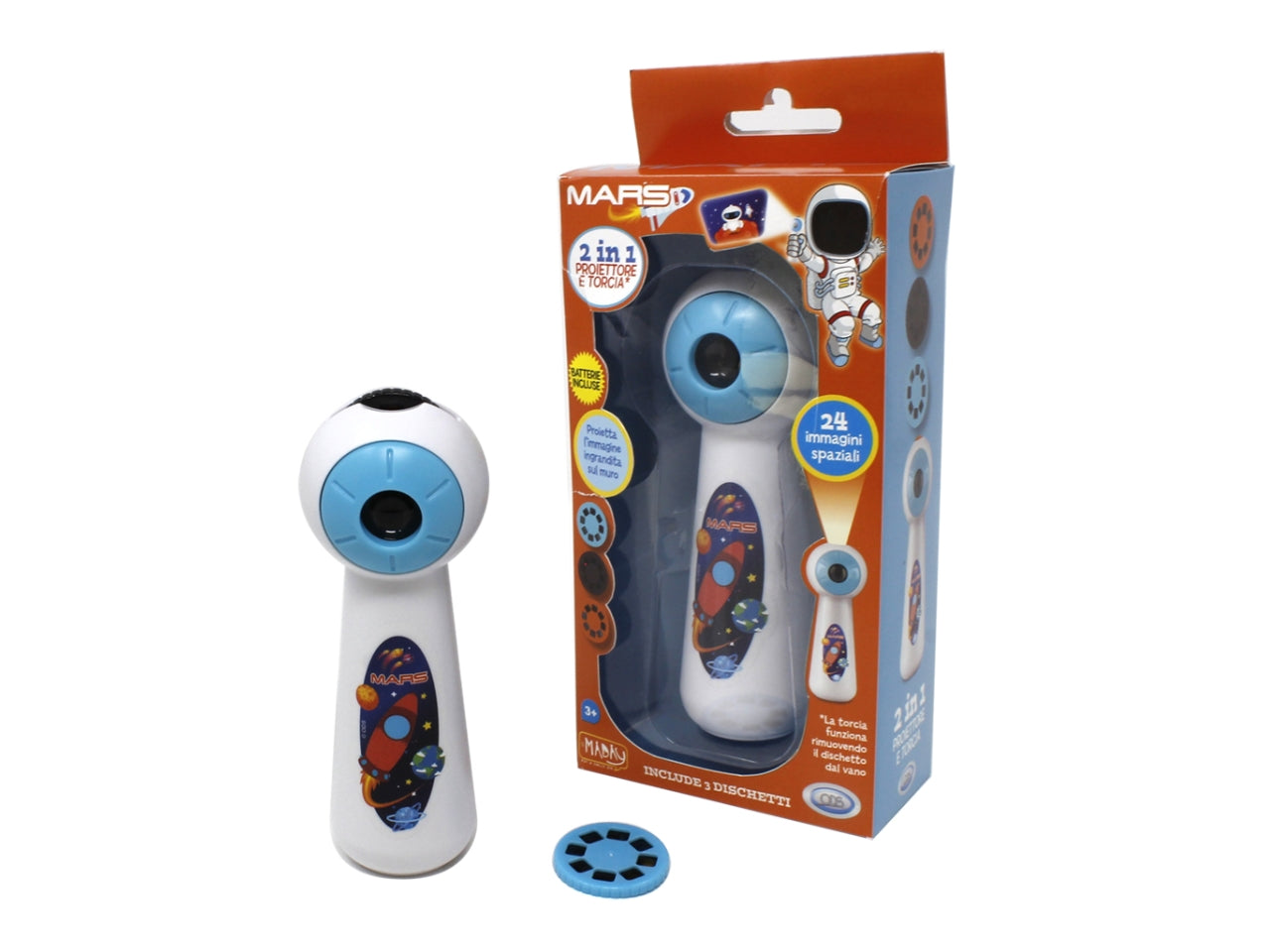 Maday - mars proiettore torcia