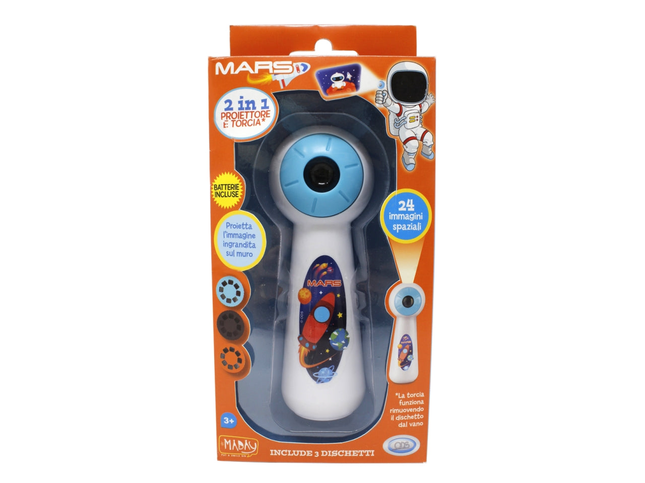 Maday - mars proiettore torcia