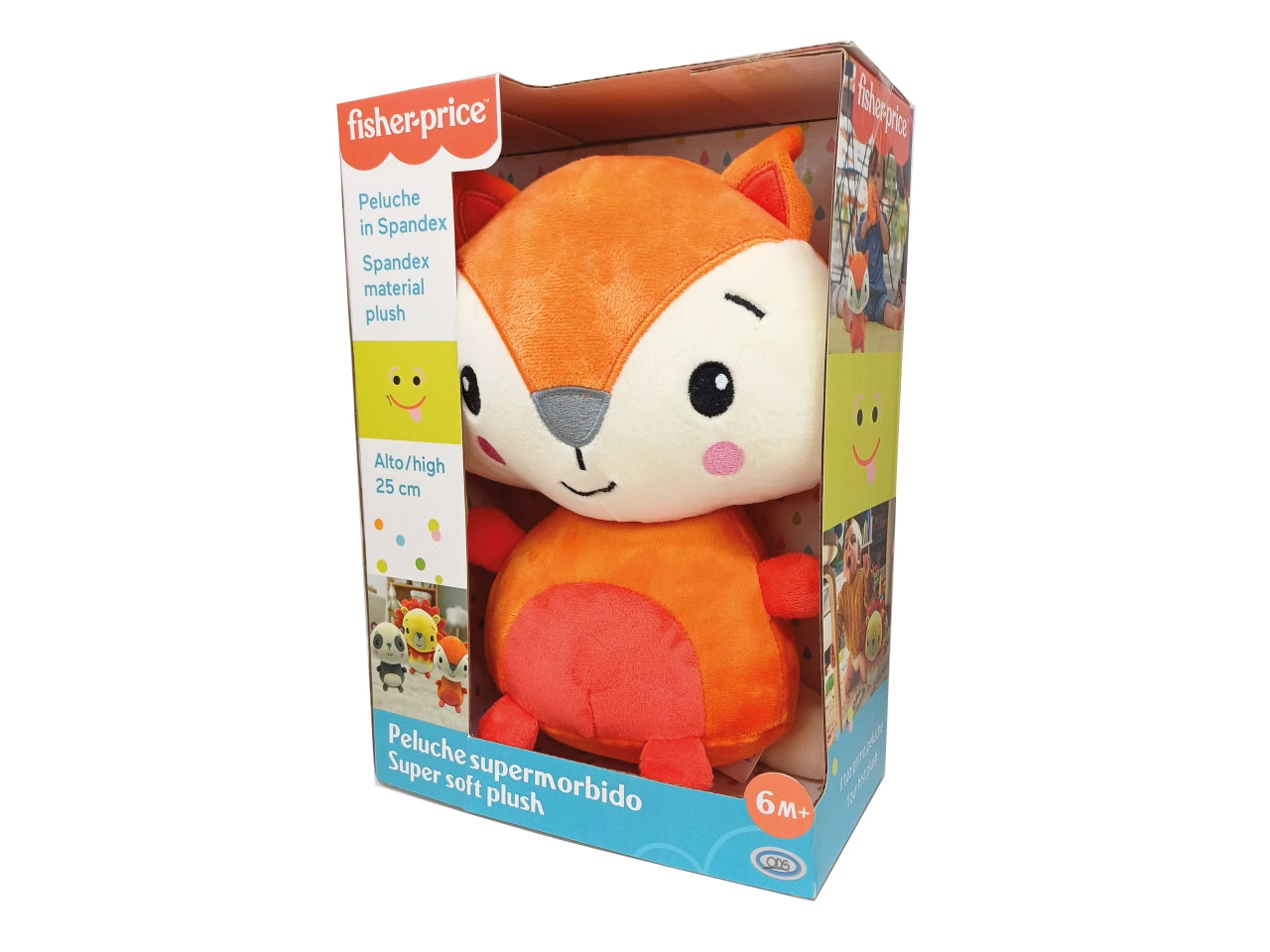 Fisher price - personaggi peluche spandex 25cm