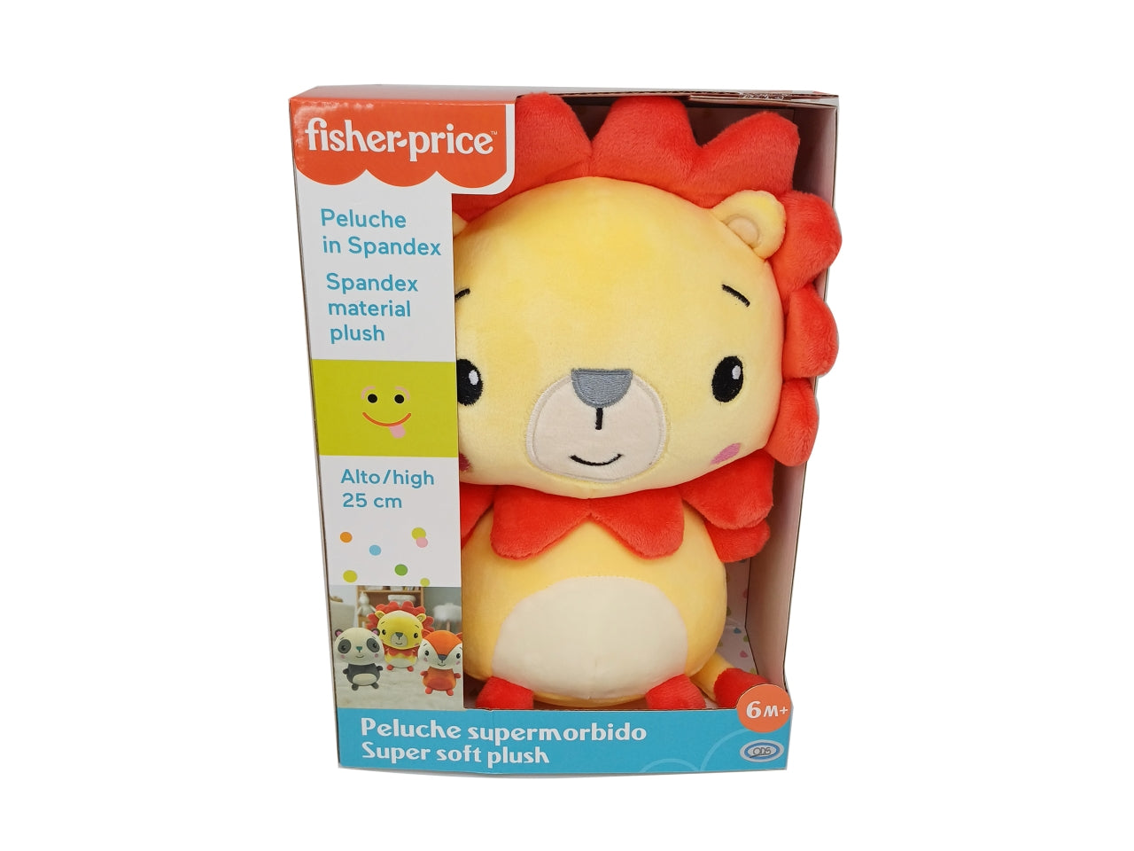 Fisher price - personaggi peluche spandex 25cm