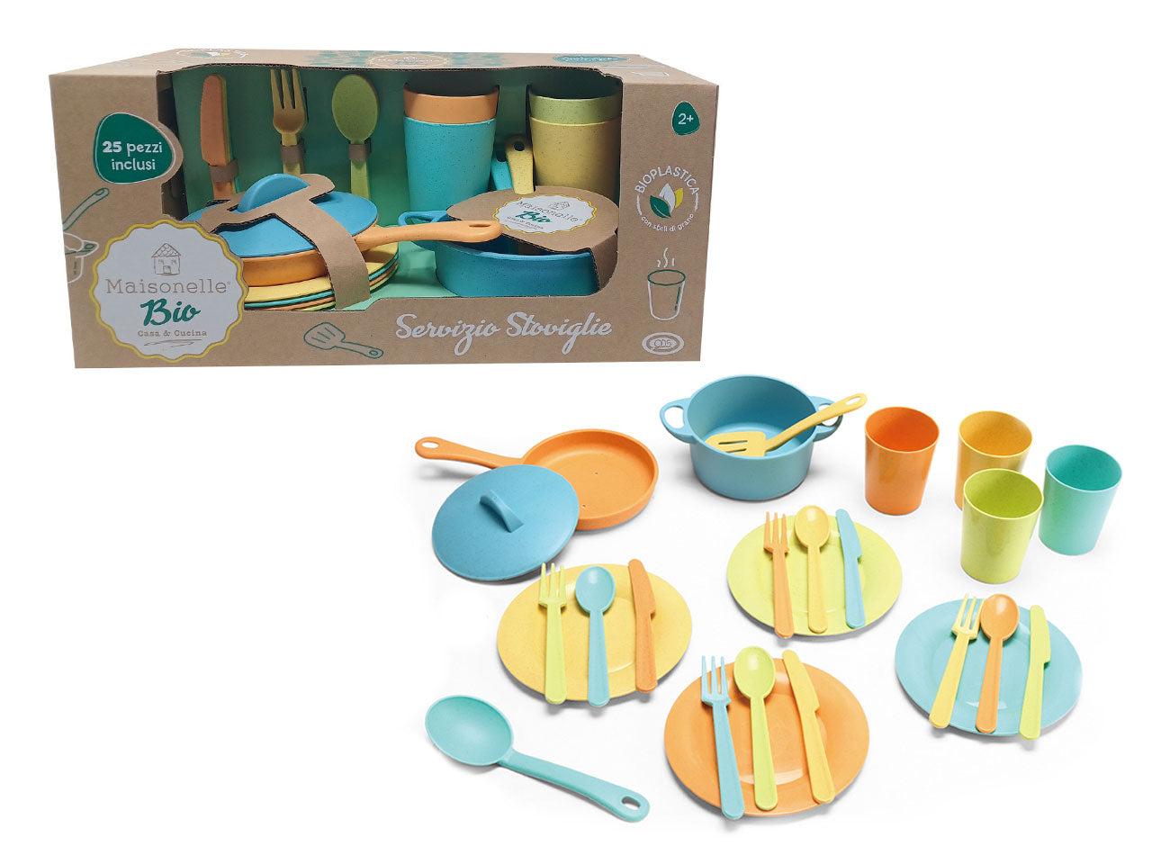 Maisonelle - bio servizio stoviglie
