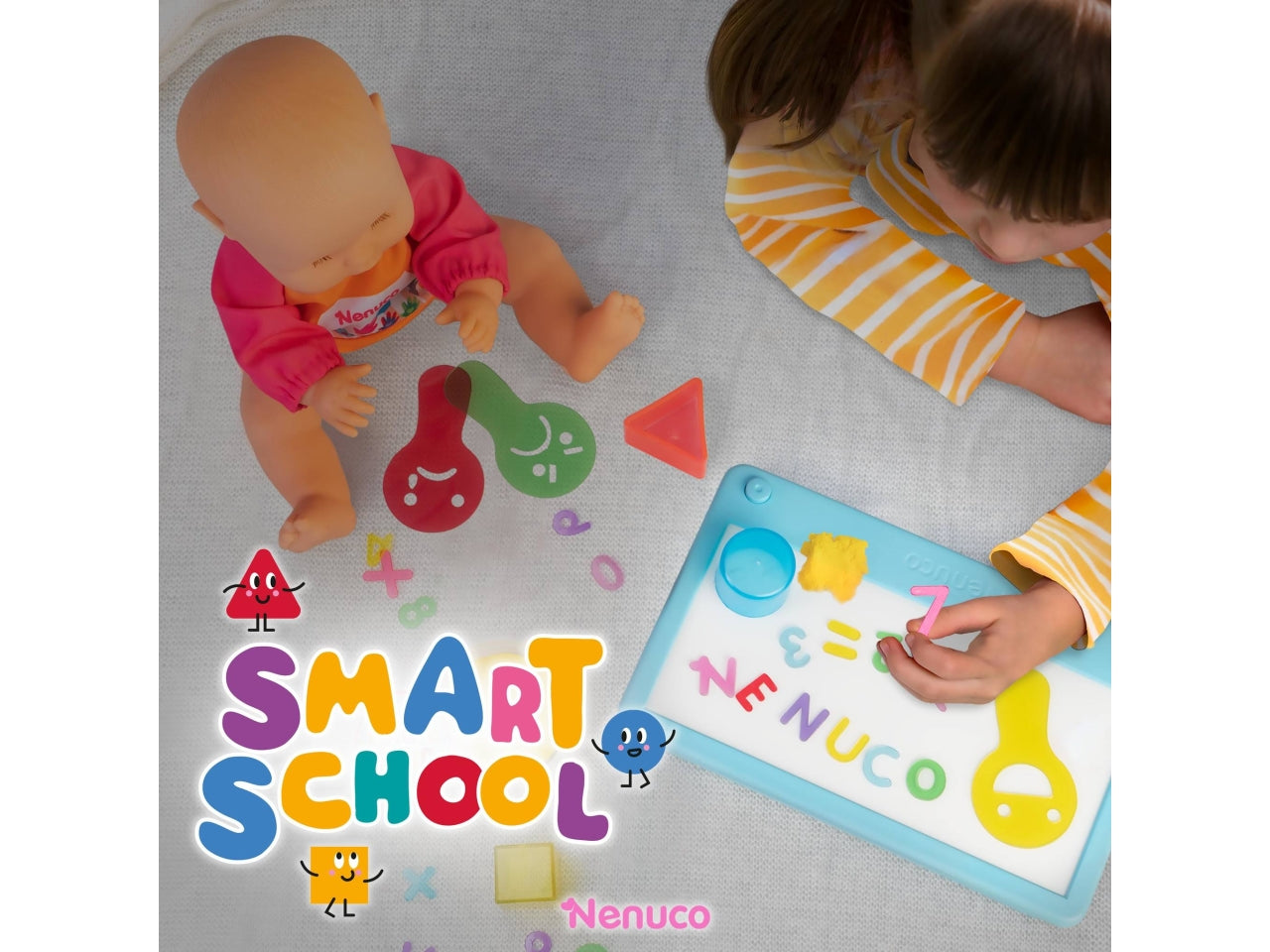 Nenuco Smart School - Set Bambola con Accessori, Multicolor, Età 3+, Famosa