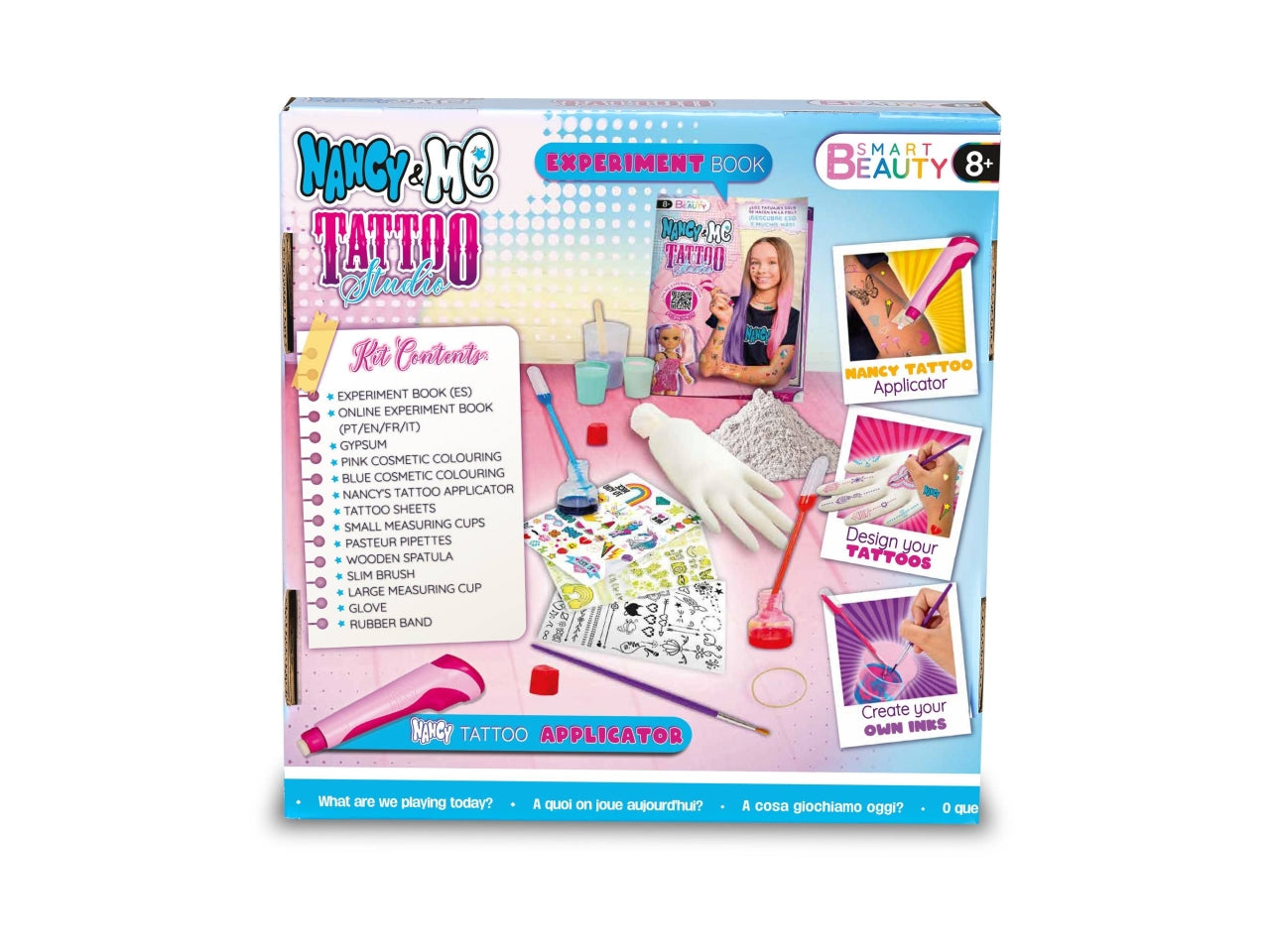 Set Creativo di Tatuaggi Nancy&Me Tattoo Studio età 8+ | Famosa