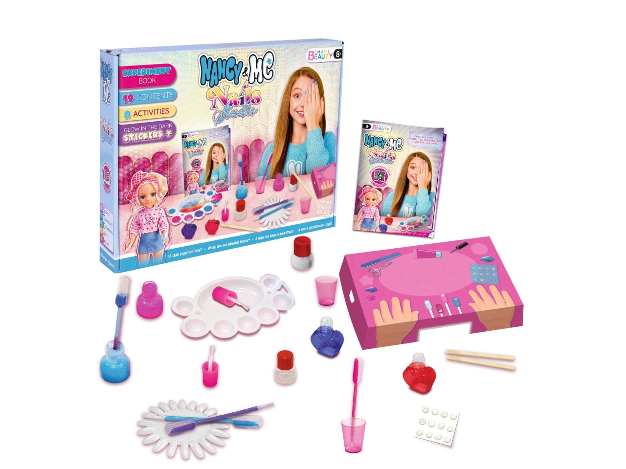 Set Creativo Nancy & Me Nails Studio, kit per manicure età 8+ | Famosa $