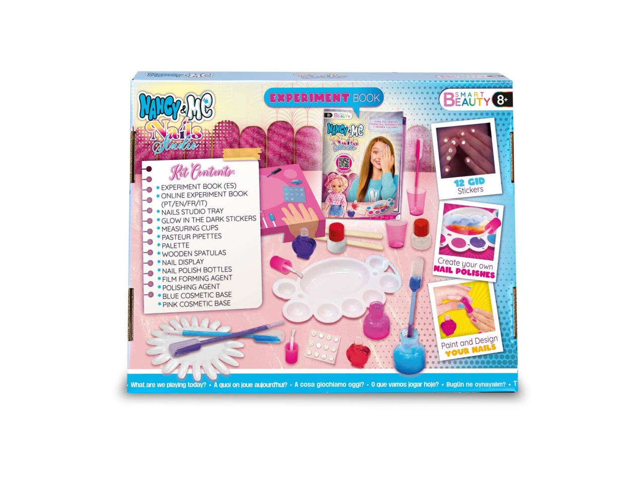 Set Creativo Nancy & Me Nails Studio, kit per manicure età 8+ | Famosa $