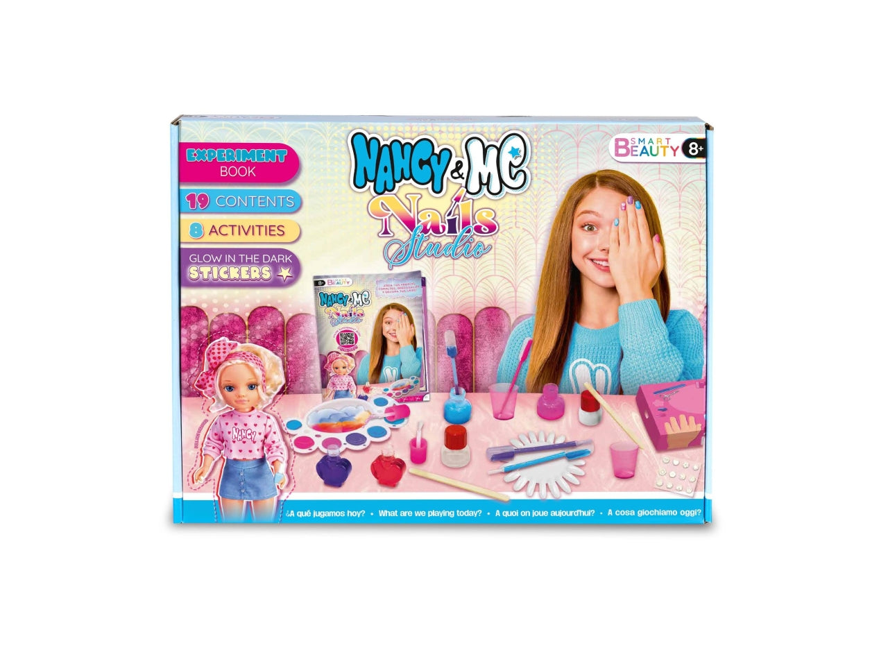 Set Creativo Nancy & Me Nails Studio, kit per manicure età 8+ | Famosa $