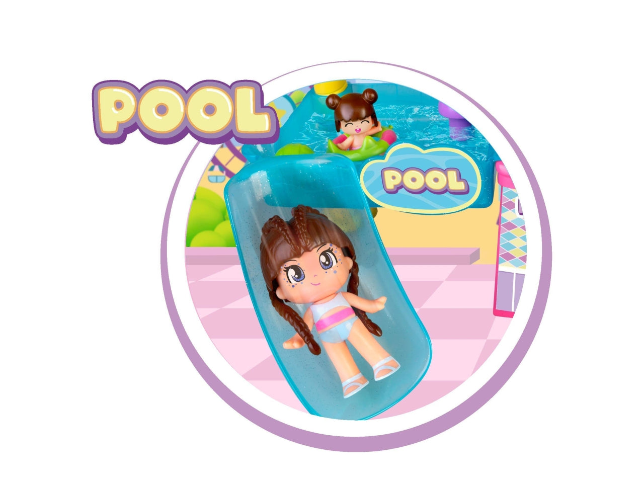 Pinypon 5 Star Hotel - Set con Accessori e 2 Personaggi, Multicolor, Età 4+, Famosa $
