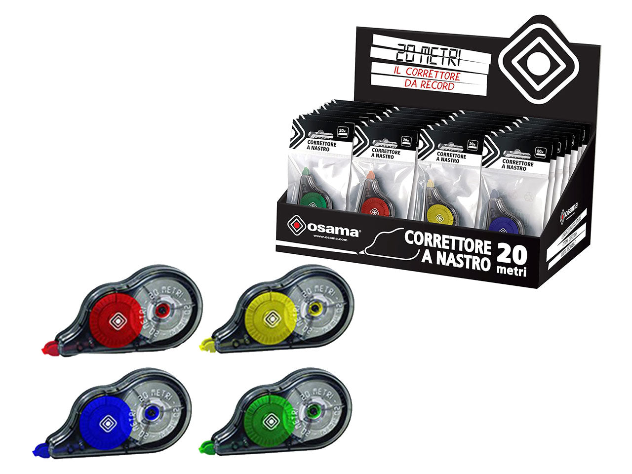 Correttore nastro color