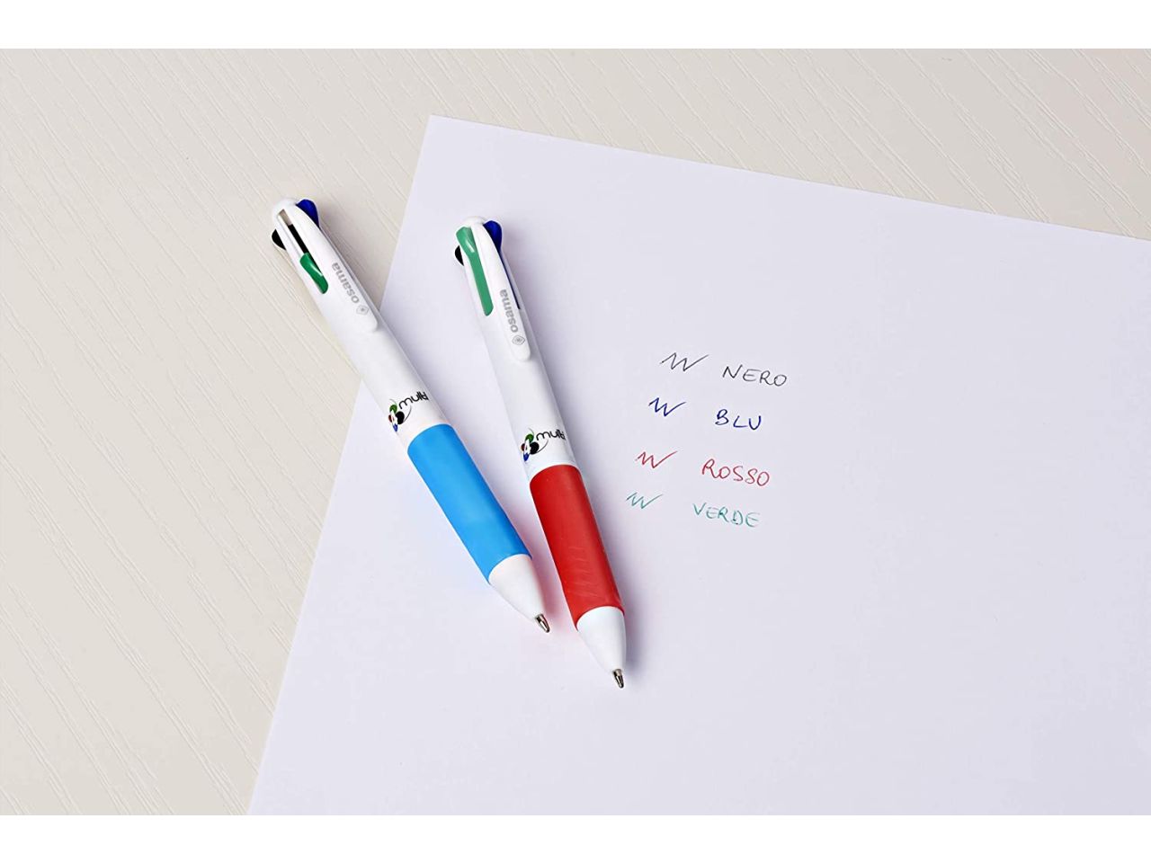 Penna sfera 4 colori assortiti