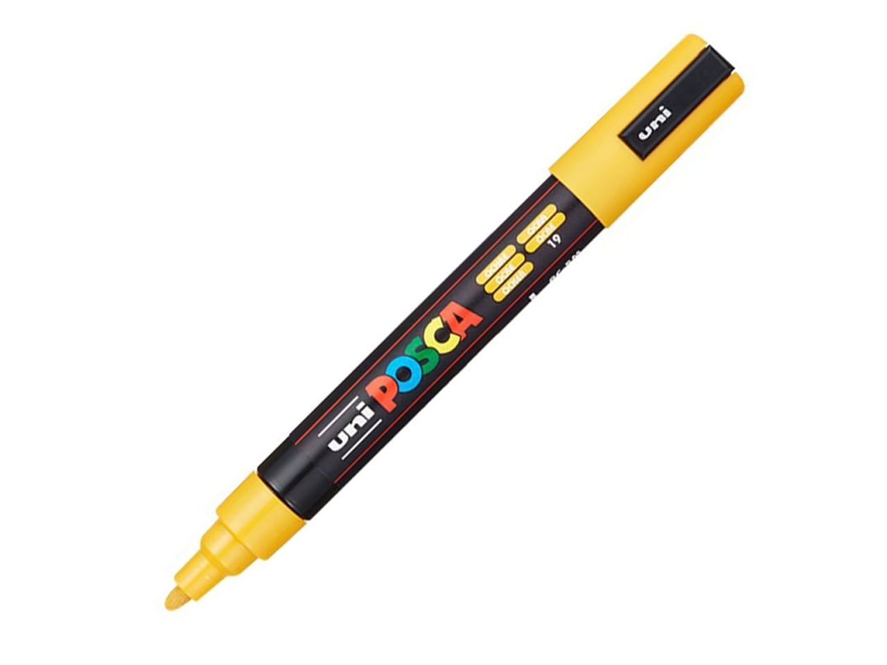 Marcatore uni posca medio color ocra