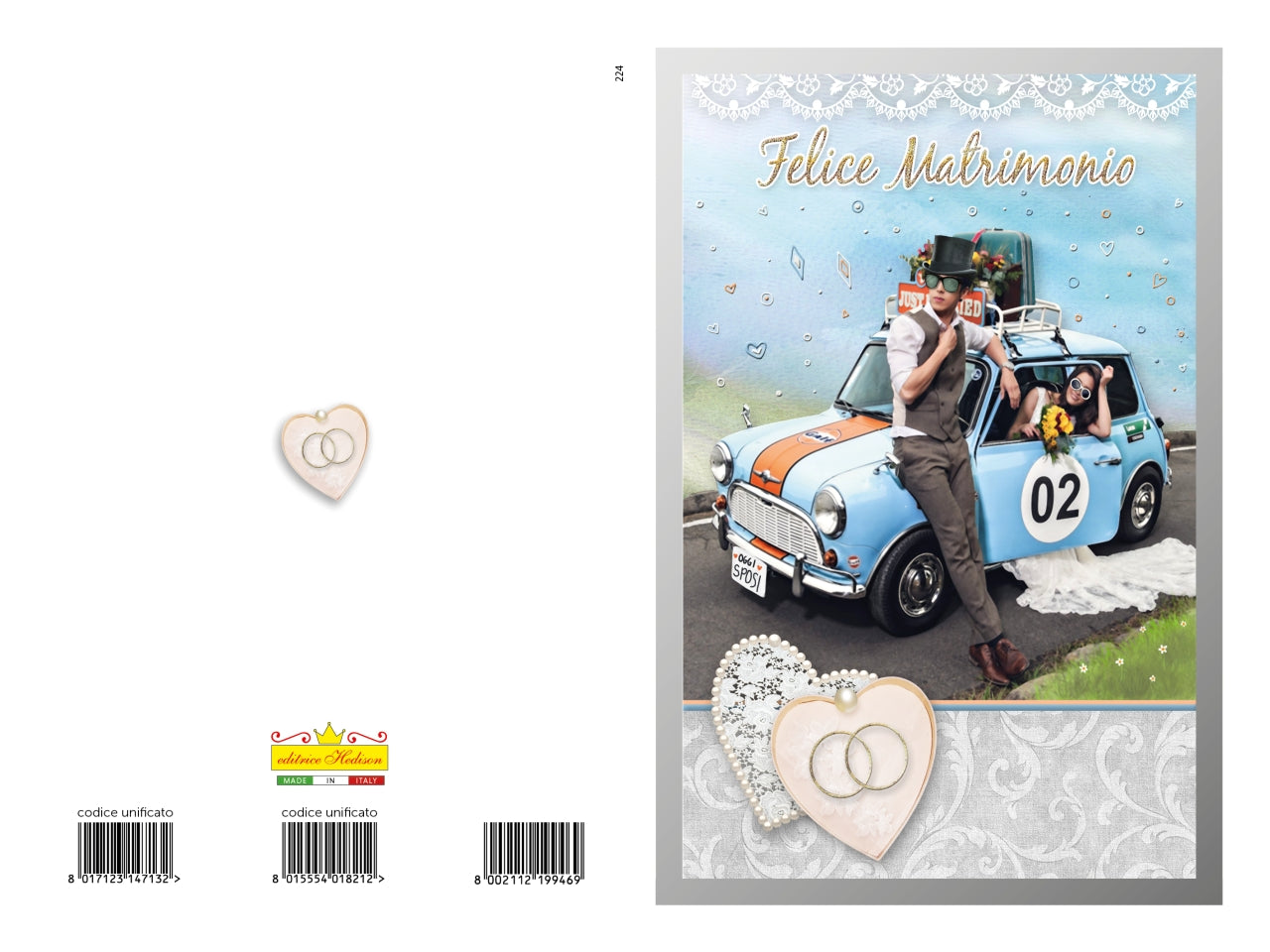 Biglietto auguri matrimonio