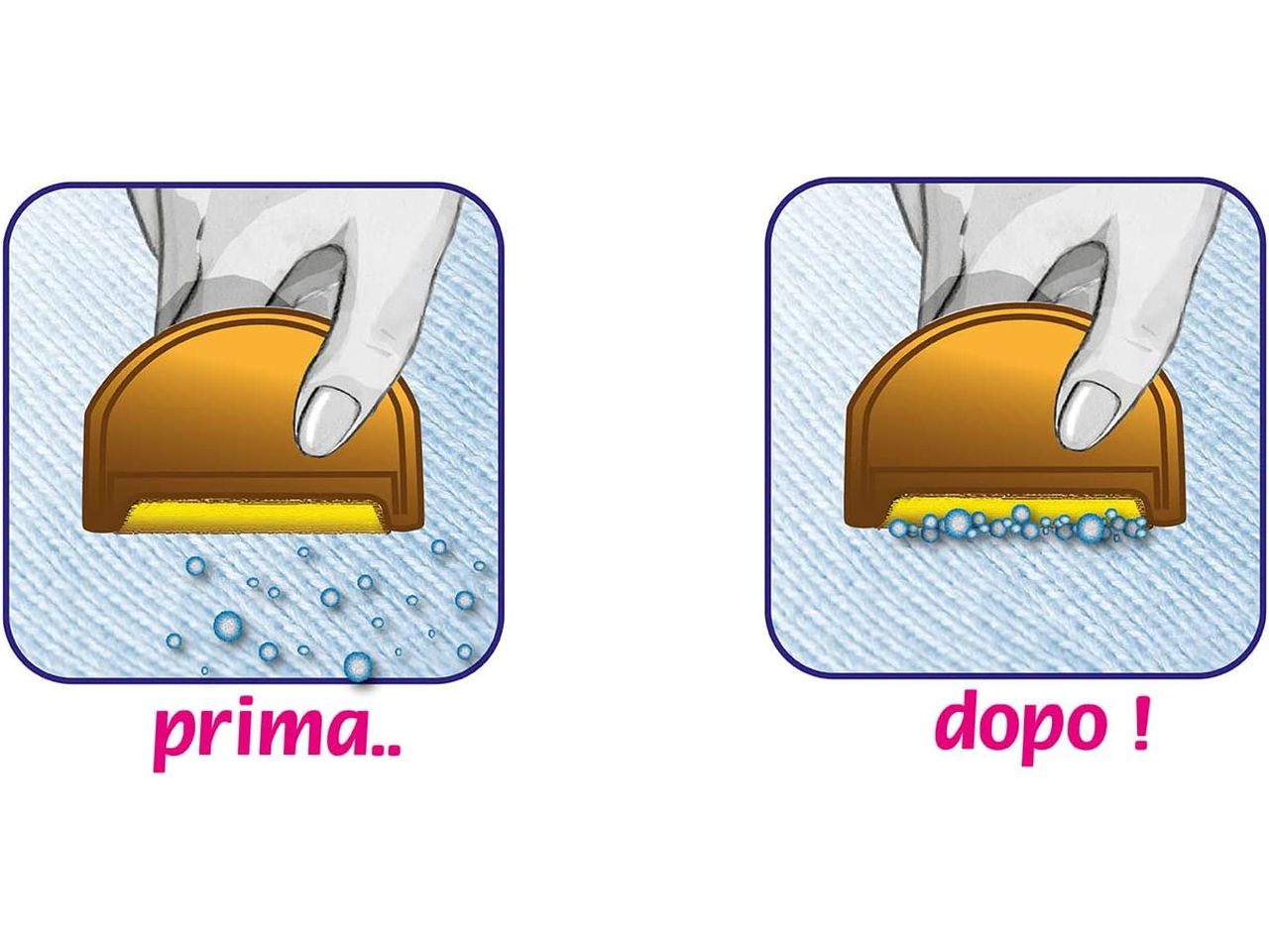 Spazzola spelukkina togli nodi