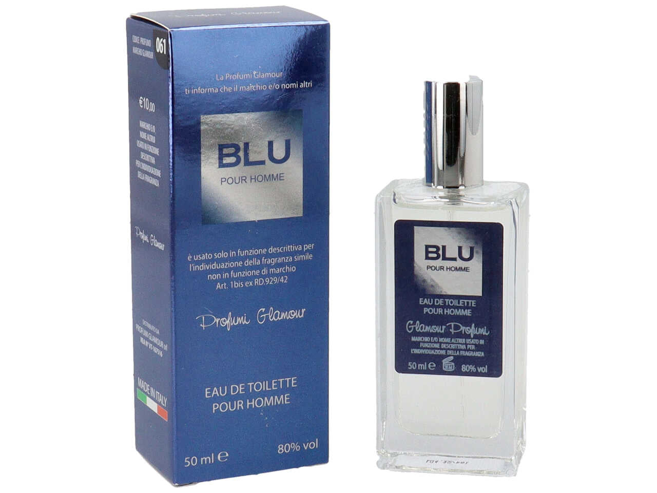 Profumo 50ml uomo blu