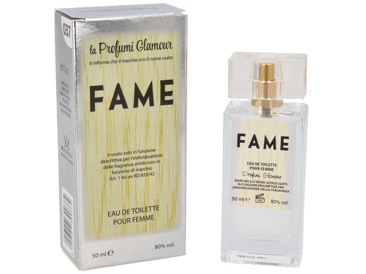 Profumo da donna 50ml fame