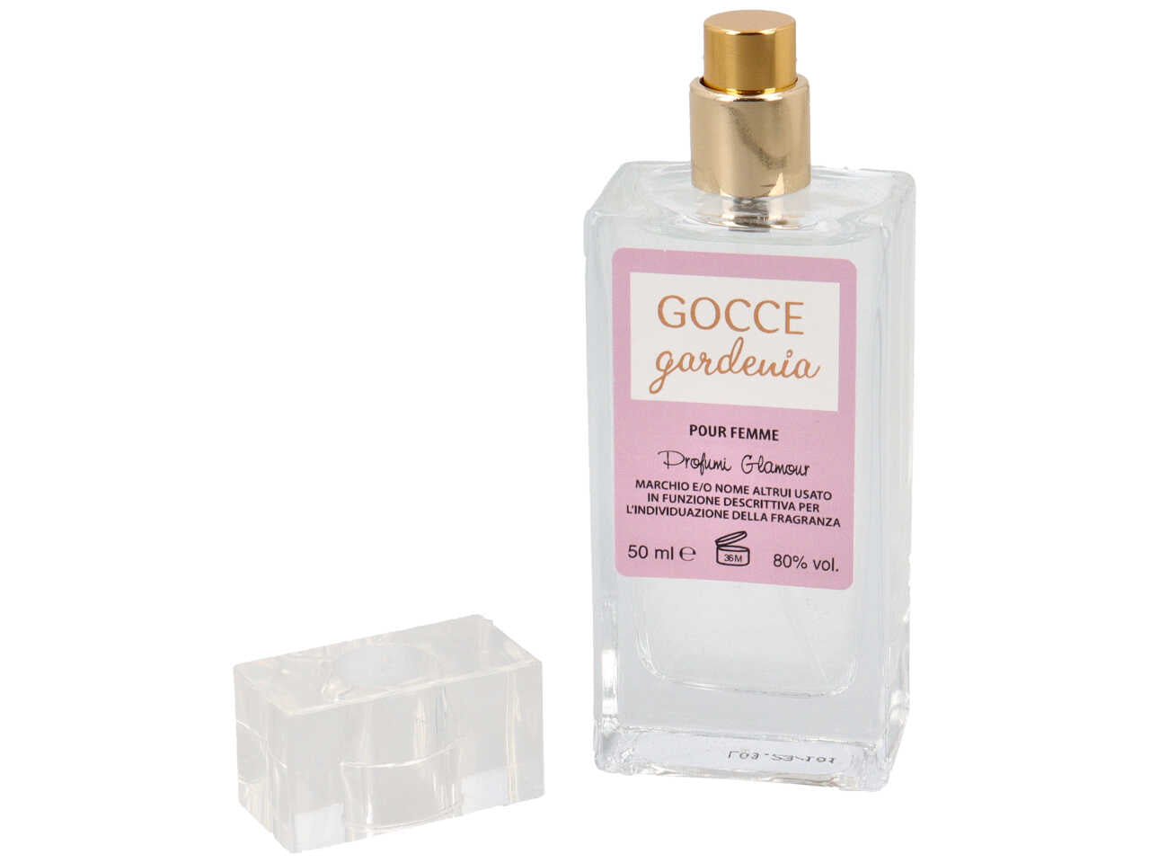 Profumo da donna 50ml gocce gardenia