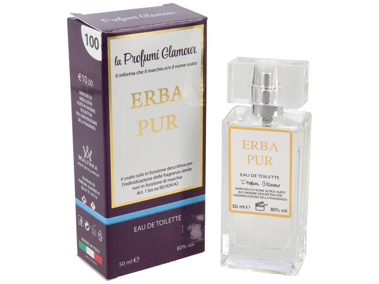 Profumo erba pur 50ml unisex