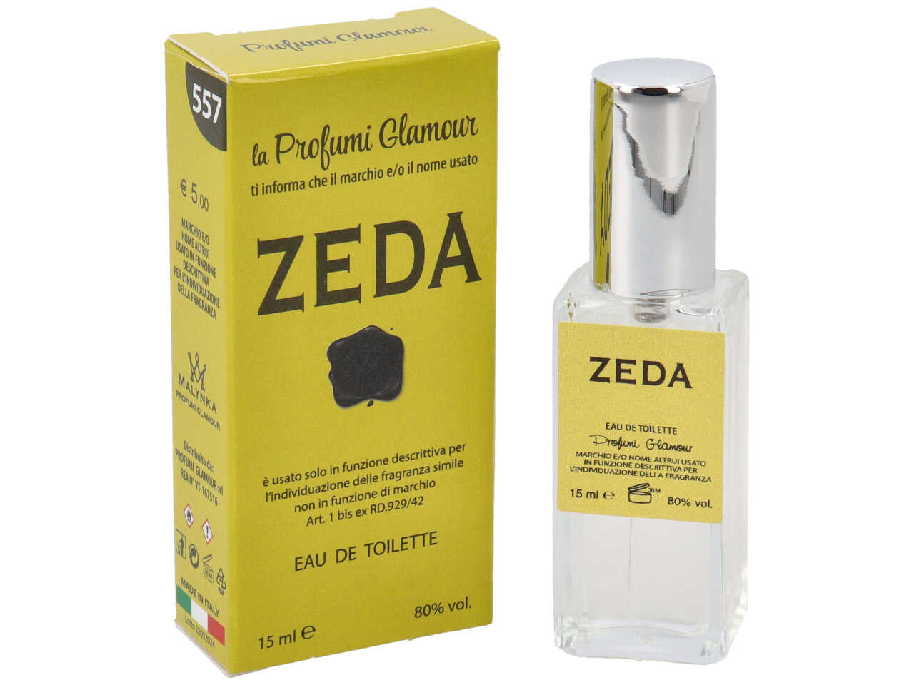Profumo unisex 15ml zeda