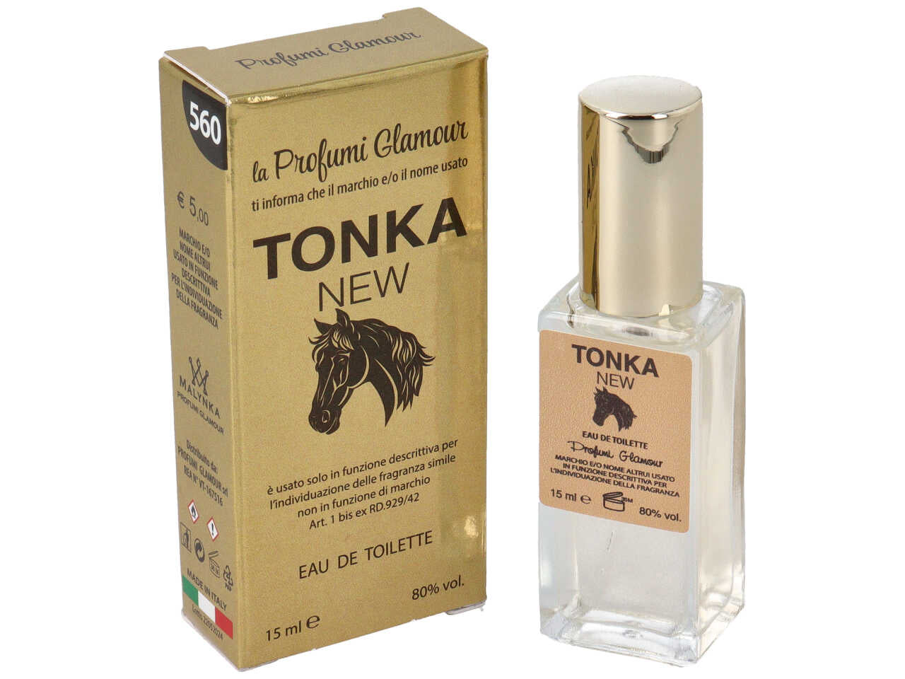 Profumo unisex 15ml new tonka