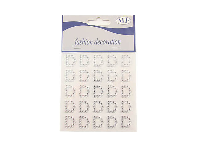 Lettere adesive 25 pezzi d t029d