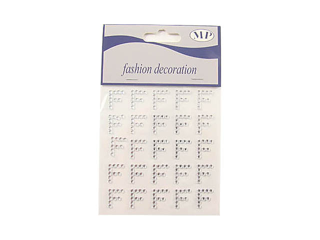 Lettere adesive 25 pezzi f t029f