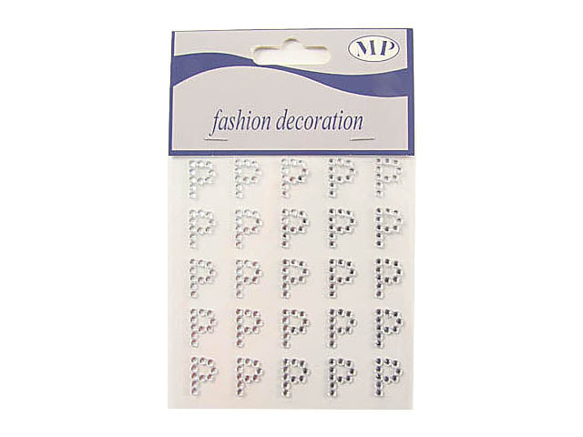 Lettere adesive 25 pezzi p t029p