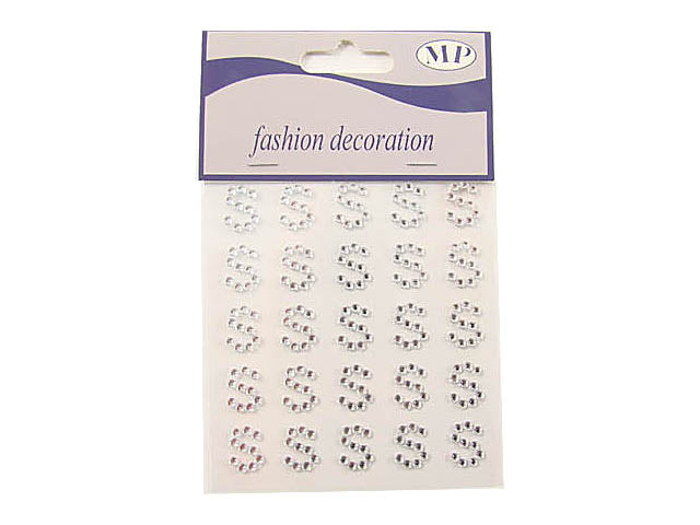 Lettere adesive 25 pezzi s t029s