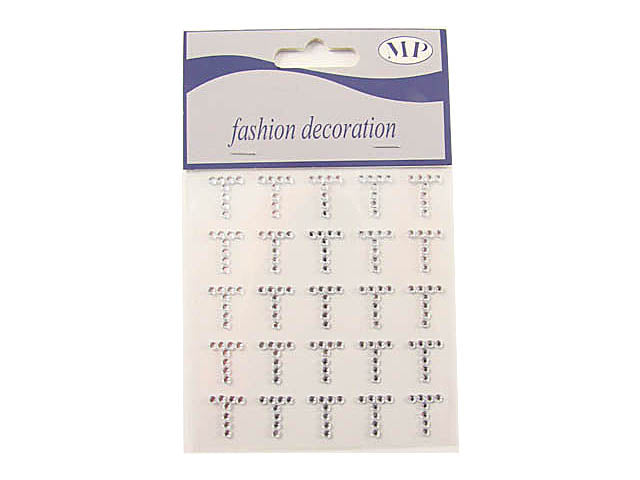 Lettere adesive 25 pezzi t t029t