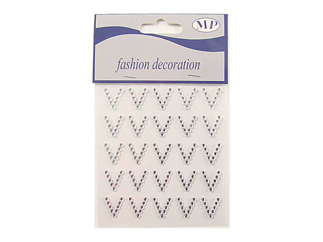 Lettere adesive 25 pezzi v t029v