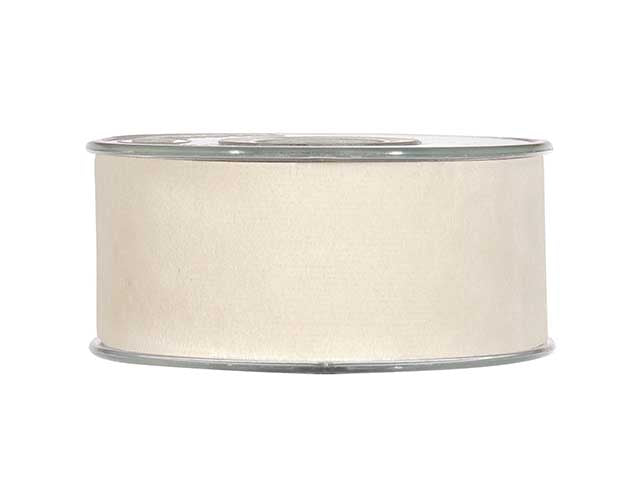 Nastro doppio velluto 4cmx7mt crema chiaro