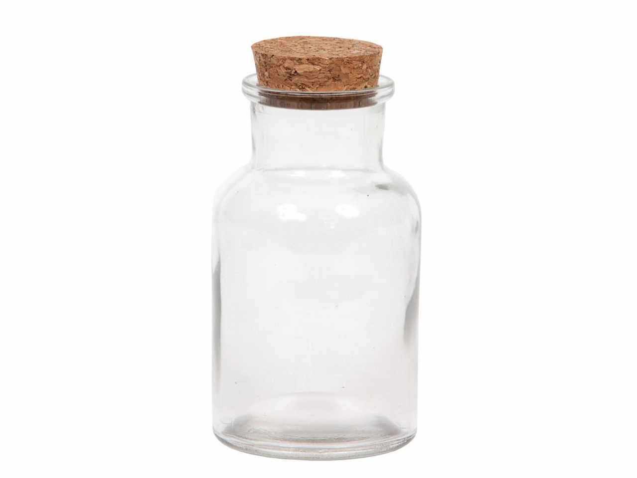 Vasetto in vetro 4,5xh7,5cm 60ml 2782