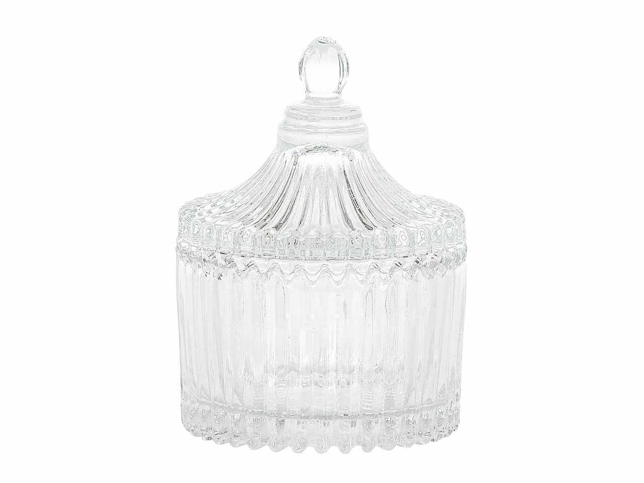 crystal box d.6,5xh.9cm