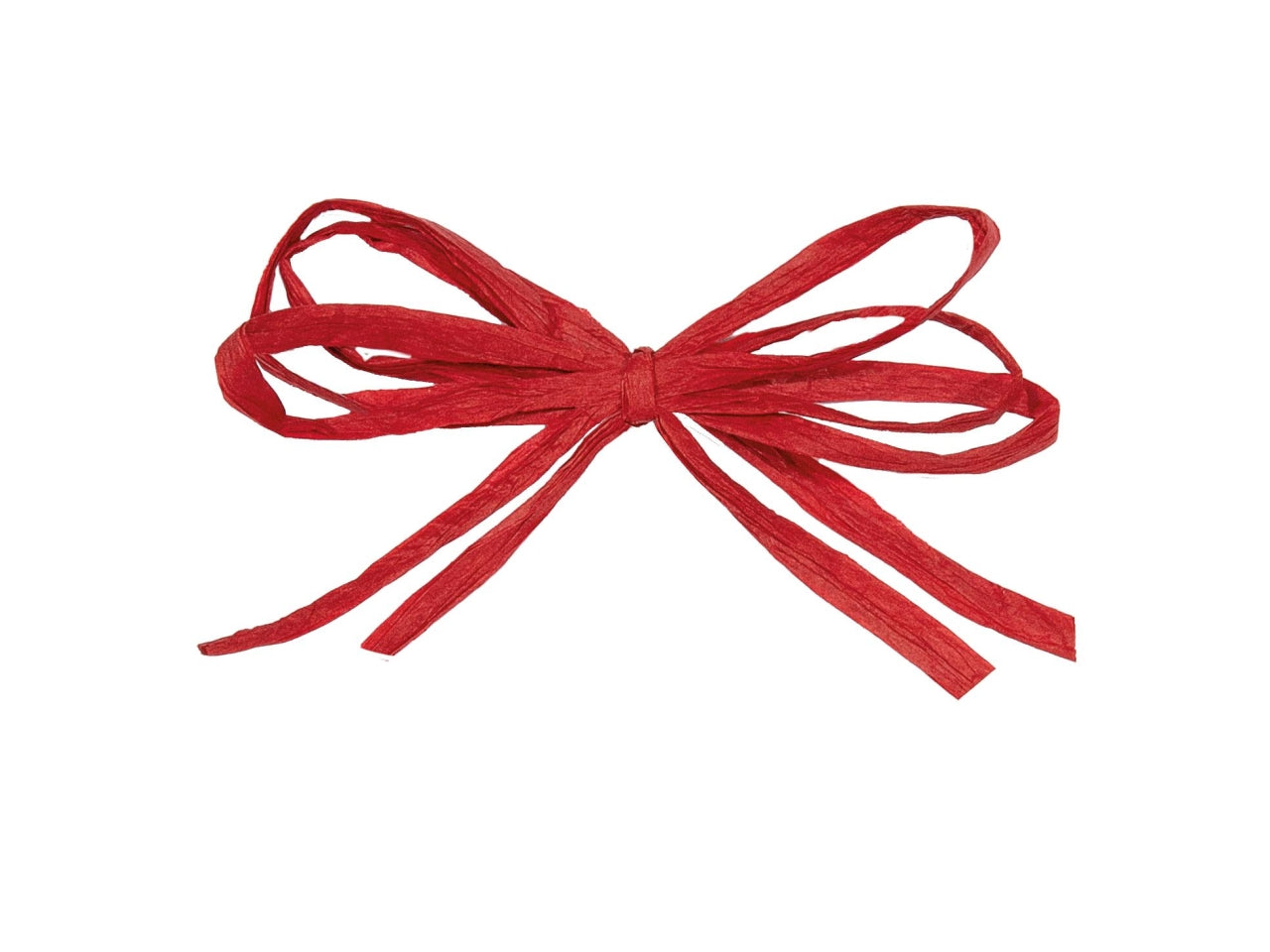 Chiudipacco fiocco in raphia la confezione comprende 40 fiocchi misura 75mm bordeaux