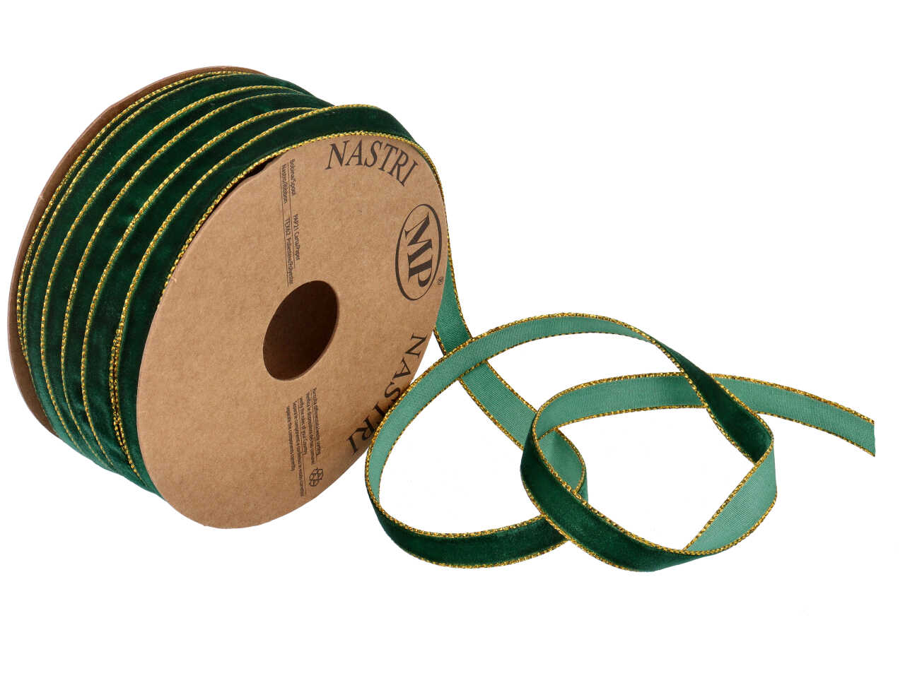Nastro velvet dream 0,9cmx20mt verde
