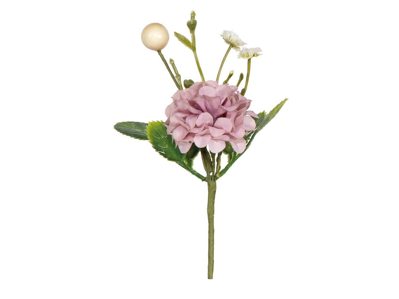 Pick ortensia h.14cm di colore lilla 12 pezzi