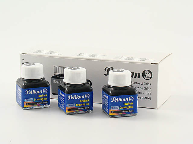 Inchiostro china 523 nero - 10 pezzi